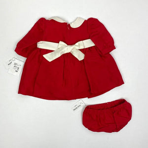 Kitestrings Baby Red Holiday Dress 3 Months NWT