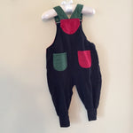 Load image into Gallery viewer, Vintage Gymboree Holiday Reindeer Overalls 12 Months
