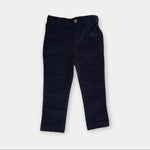 Load image into Gallery viewer, JoJo Maman Bebe Navy Blue Corduroy Pants 2-3
