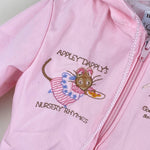 Load image into Gallery viewer, Vintage Quiltex Pink Nursery Rhyme Jacket 24 Months
