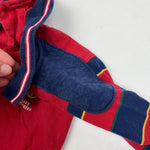 Load image into Gallery viewer, Vintage OshKosh B&#39;gosh Boys Red Coverall 9 Months
