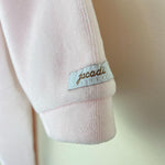 Load image into Gallery viewer, Jacadi Paris Pink Velour Bow Footie 3 Months
