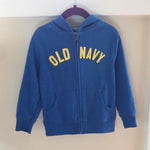 Load image into Gallery viewer, Old Navy Logo Zip Hoodie 3T
