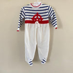 Load image into Gallery viewer, Vintage Carriage Boutiques Nautical Knit One Piece
