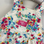 Load image into Gallery viewer, Vintage OshKosh B'gosh Floral Shortall 3-6 Months
