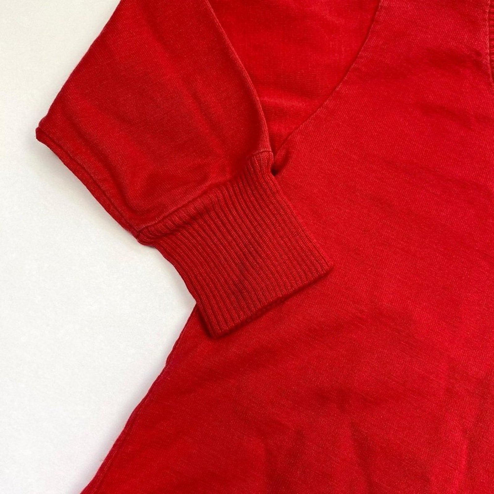 Vintage Health-tex Long Sleeve Red Sledder Tee 3T