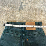 Load image into Gallery viewer, Vintage Levi's 550 Relaxed Fit Regular Orange Tab Green Jeans 6
