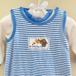 Load image into Gallery viewer, Vintage OshKosh B'gosh Squirrel Overalls Set 3-6 M
