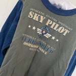 Load image into Gallery viewer, Vintage OshKosh B&#39;gosh Boys Pilot Shirt 5T USA
