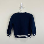 Load image into Gallery viewer, J. Crew Girls Navy Blue Watermelon Sweater 2T
