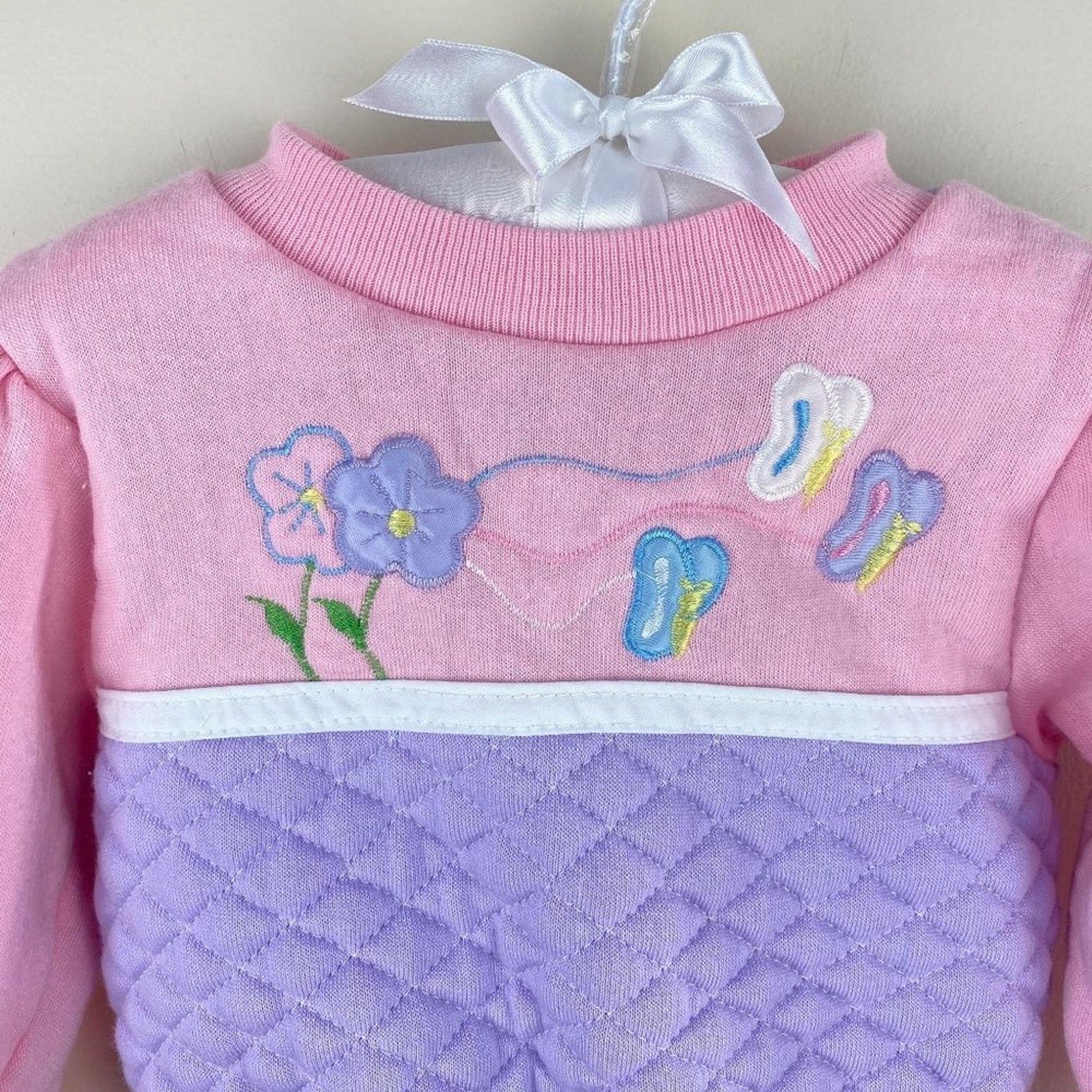 Vintage Jogger Pink Purple Sweatshirt 3T