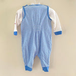 Load image into Gallery viewer, Vintage OshKosh B&#39;gosh Squirrel Overalls Set 3-6 M
