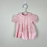 Load image into Gallery viewer, Vintage Polly Flinders Pink Pleated Dress 9 Months
