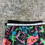 Load image into Gallery viewer, Vintage Black Neon Fish Shorts 3T USA
