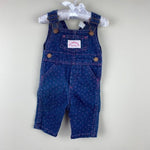 Load image into Gallery viewer, Vintage Healthtex Floral Denim Overalls 3 Months
