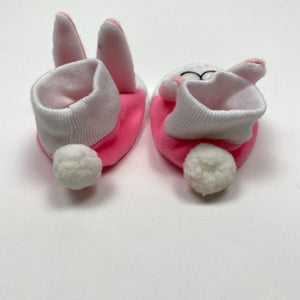 Vintage 90s Baby Girl Bunny Slippers