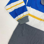 Load image into Gallery viewer, Vintage Peanuts Long-Sleeve Striped Polo Shirt 6
