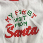 Load image into Gallery viewer, My First Visit from Santa Bodysuit 12 Months
