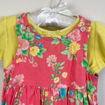 Load image into Gallery viewer, Vintage All Mine Pink Floral Dress Set 18 Months
