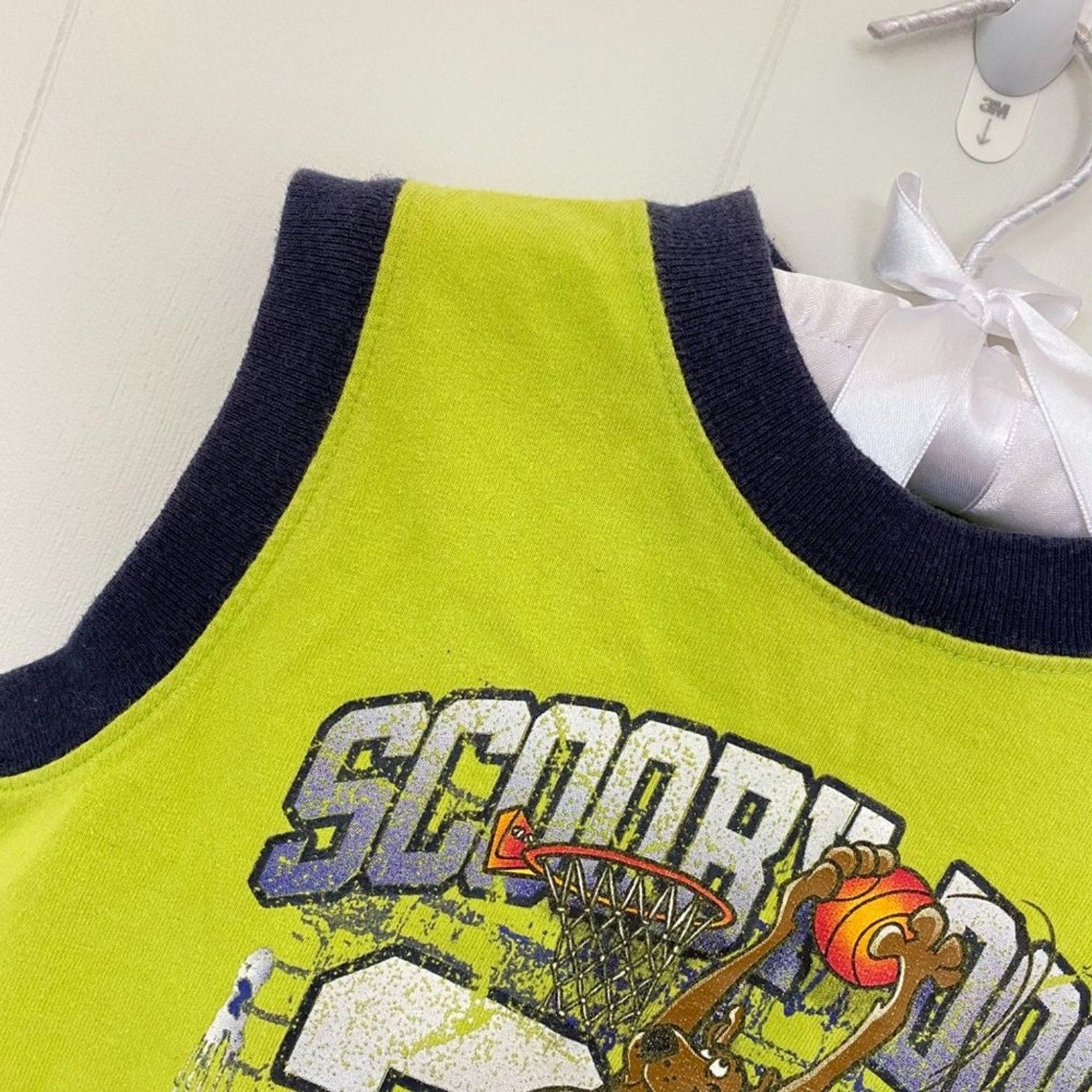 Vintage Y2K Scooby Doo Basketball Tank Top 5T