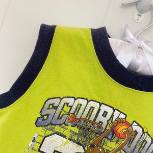 Vintage Y2K Scooby Doo Basketball Tank Top 5T