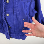 Load image into Gallery viewer, Vintage The Place Purple Jean Jacket Pants Set 6/8
