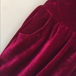 Load image into Gallery viewer, DKNY Crushed Velvet Ruffle Party Dress 12 Months
