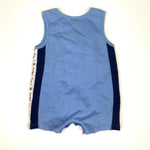 Load image into Gallery viewer, Vintage Oshkosh Blue Basbeball Bear Romper 12 Months
