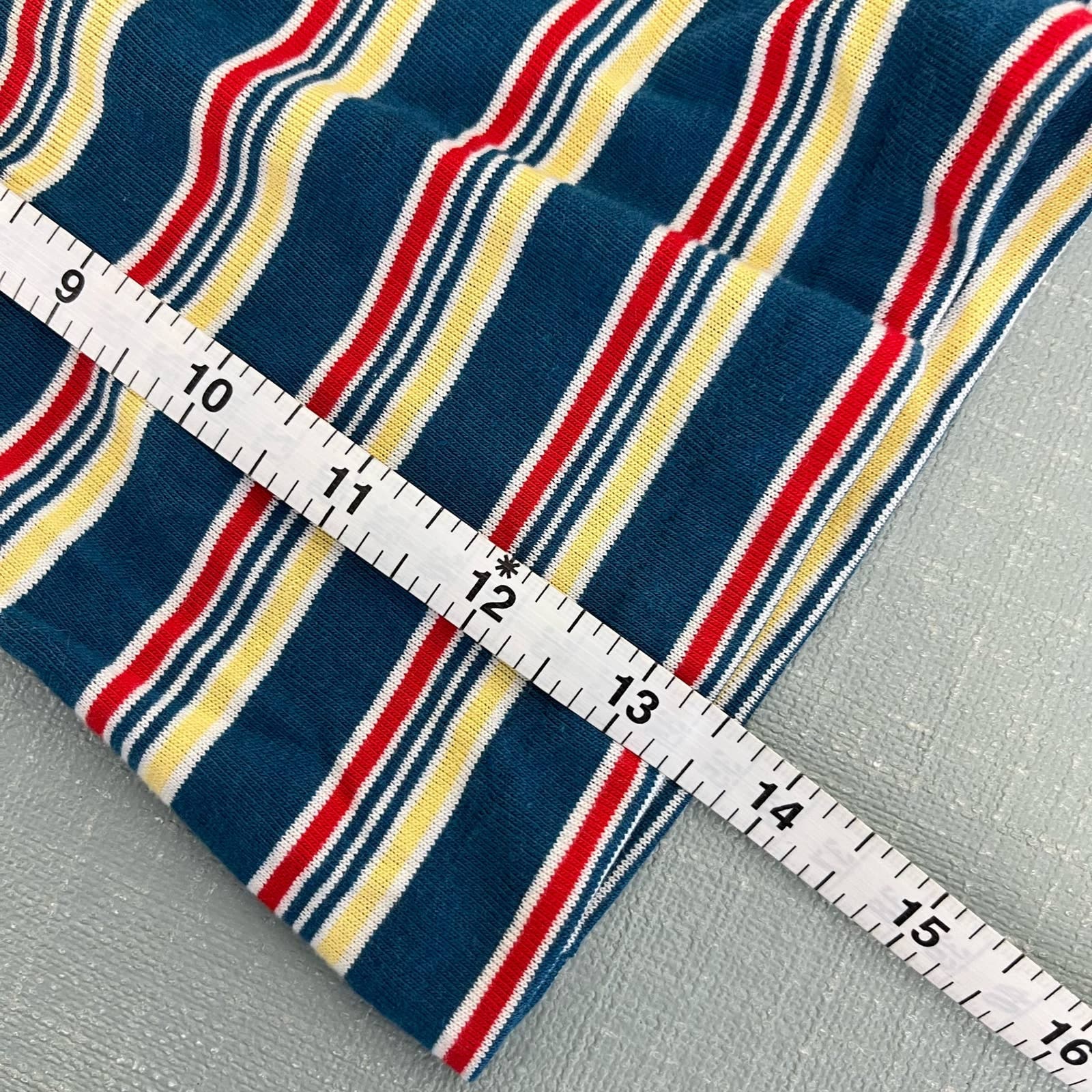 Vintage Lacoste Colorful Striped Long Sleeve Shirt 3T USA