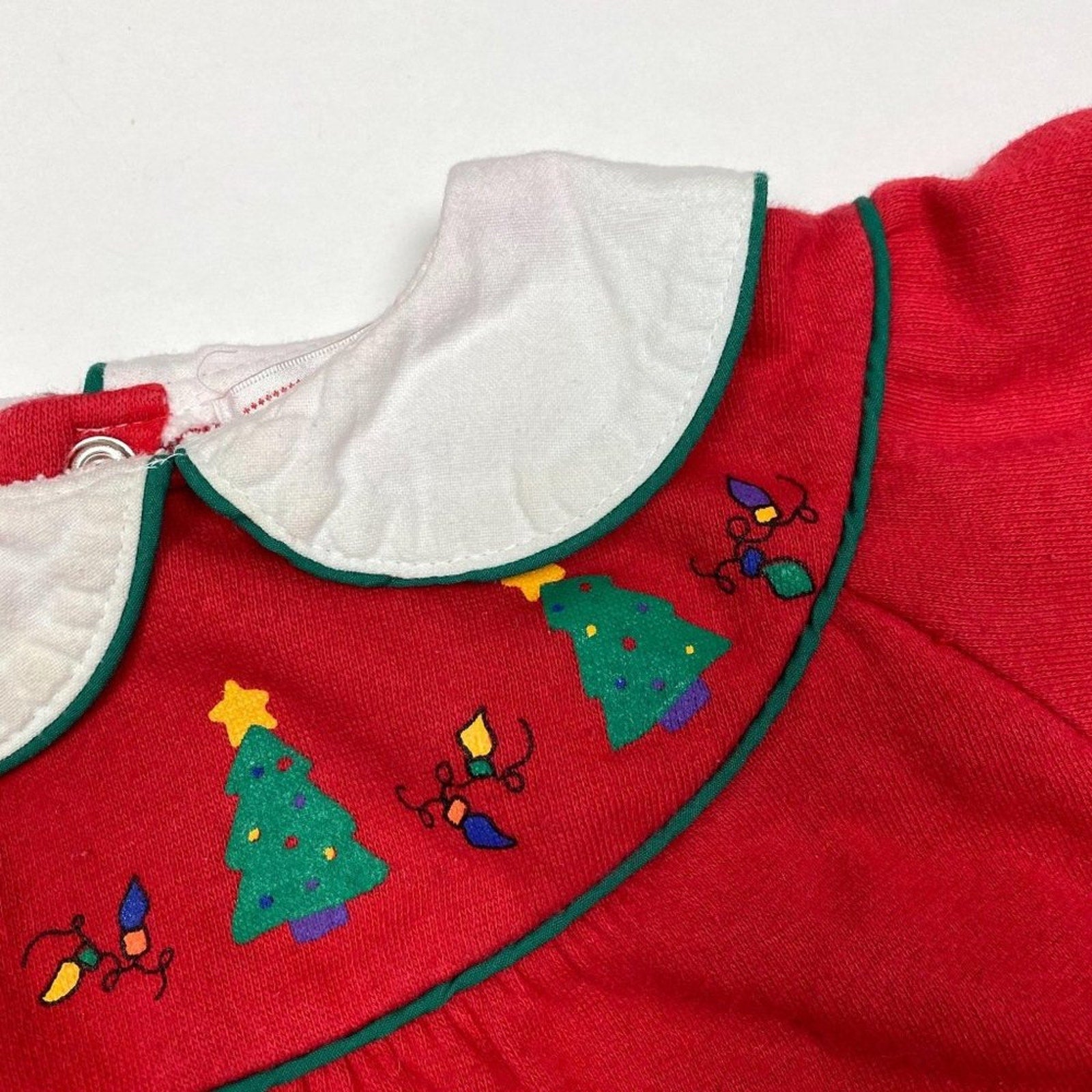 Vintage All Mine Red Christmas Dress 18 Months