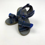 Load image into Gallery viewer, Gymboree Navy Blue Sandals Baby Toddler Boy Size 6
