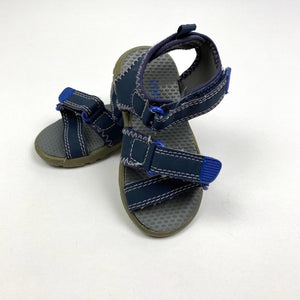 Gymboree Navy Blue Sandals Baby Toddler Boy Size 6