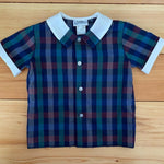 Load image into Gallery viewer, Vintage Jayne Copeland Plaid Blouse 3T
