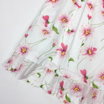 Load image into Gallery viewer, Emile et Rose White Pink Floral Dress 12 Months
