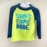 Load image into Gallery viewer, OshKosh B'Gosh Boys Neon Rash Guard 18 Months
