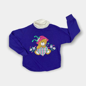 Vintage New Moves Purple Bear Sweatshirt 6