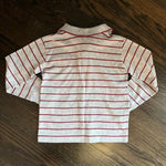 Load image into Gallery viewer, Vintage Health-tex Striped Gray Polo Shirt 6 USA
