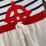 Load image into Gallery viewer, Vintage Carriage Boutiques Nautical Knit One Piece
