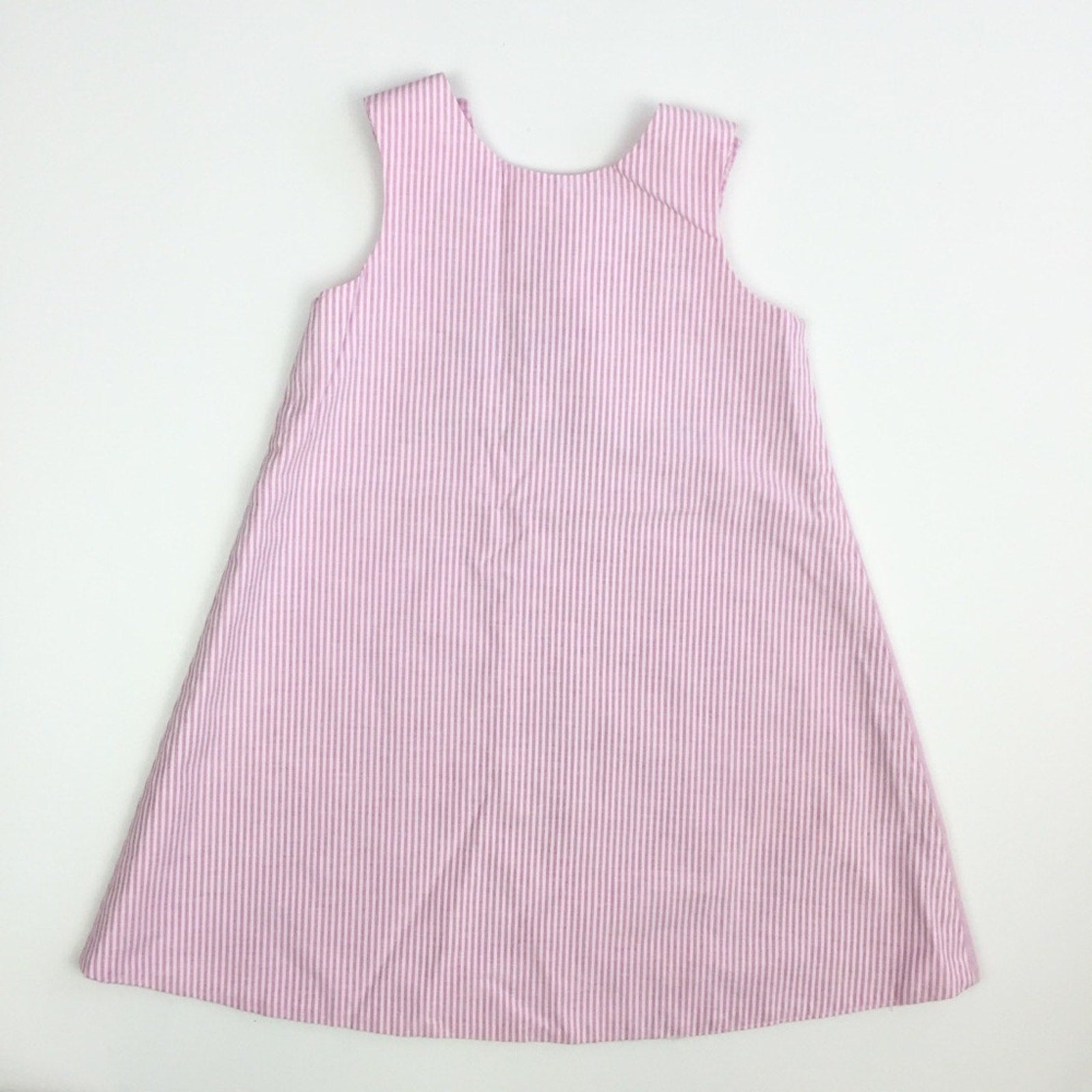 Mulberry Street Reversible Pink Bunny Flower Dress 5T