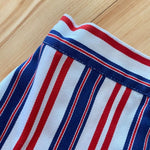 Load image into Gallery viewer, Vintage Buster Brown Red, White, and Blue Skort 2T
