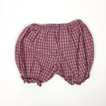 Load image into Gallery viewer, Strasburg Red White Blue Plaid 2 Piece Star Dress Set 12 Months
