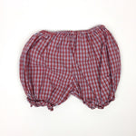 Load image into Gallery viewer, Strasburg Red White Blue Plaid 2 Piece Star Dress Set 12 Months
