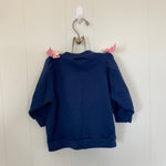 Load image into Gallery viewer, Vintage Buster Brown Navy Blue Bear Sweatshirt 2T USA
