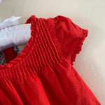 Load image into Gallery viewer, Mini Boden Pintuck Ruffle Corduroy Dress 6-12 Months
