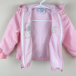 Vintage Quiltex Pink Nursery Rhyme Jacket 24 Months