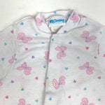 Load image into Gallery viewer, Vintage Carter's One Piece Bow Pajamas XL

