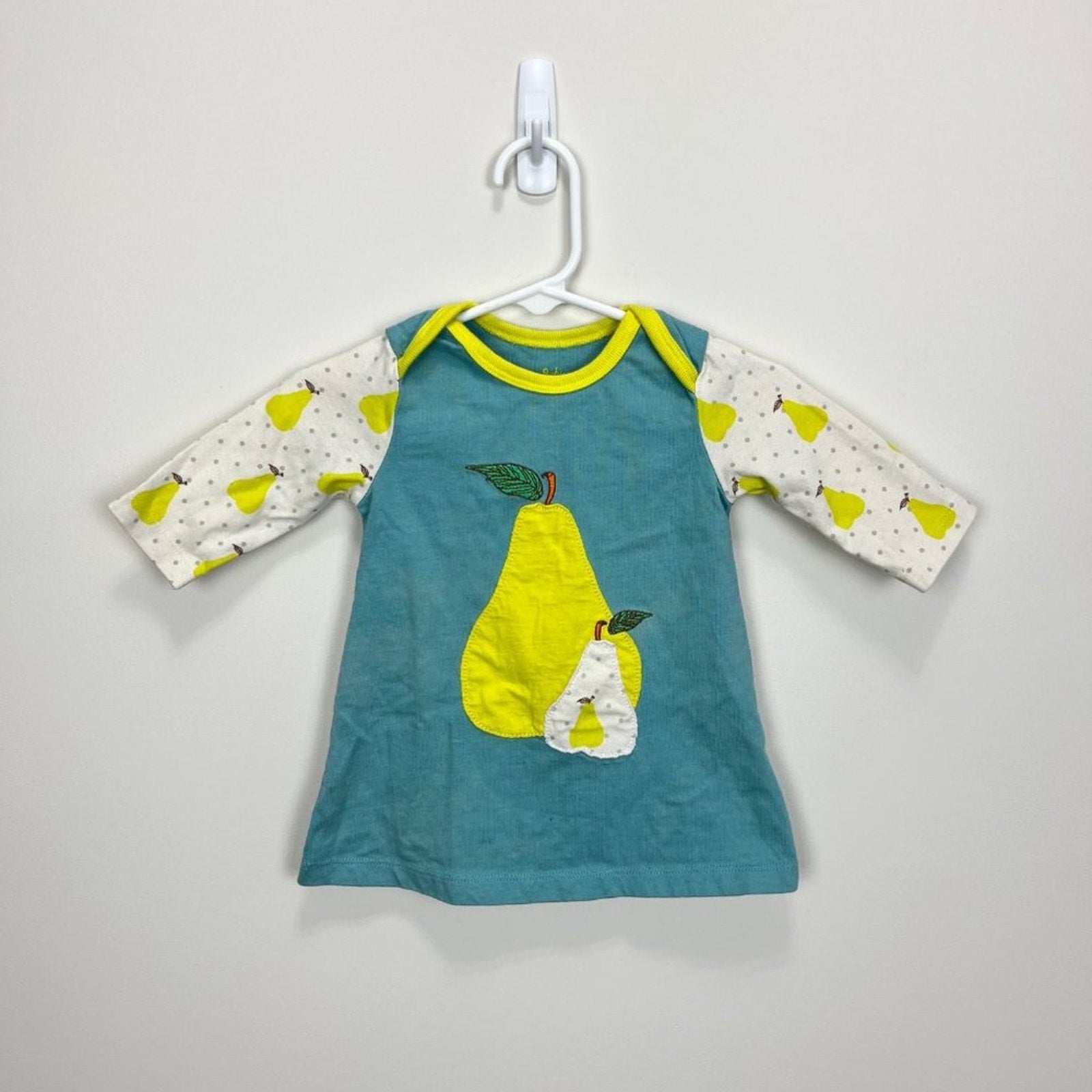 Mini Boden Girls Pear Dress 0-3 Months