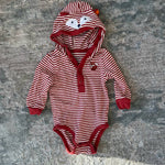 Load image into Gallery viewer, Little Me Striped Fall Shirt Bundle 12 Months
