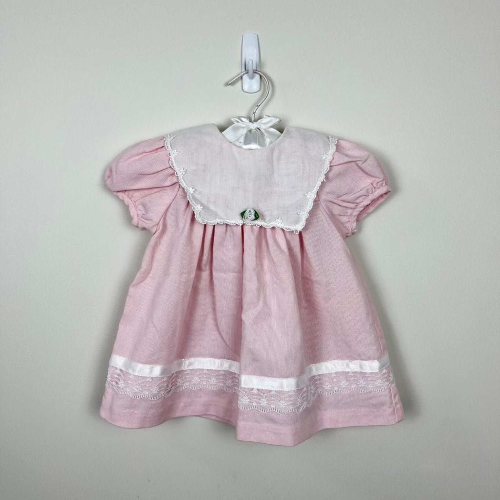 Vintage Rare Editions Pink Dress 18 Months