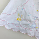 Load image into Gallery viewer, Vintage Sasson Brothers Girls Embroidered White Dress Set
